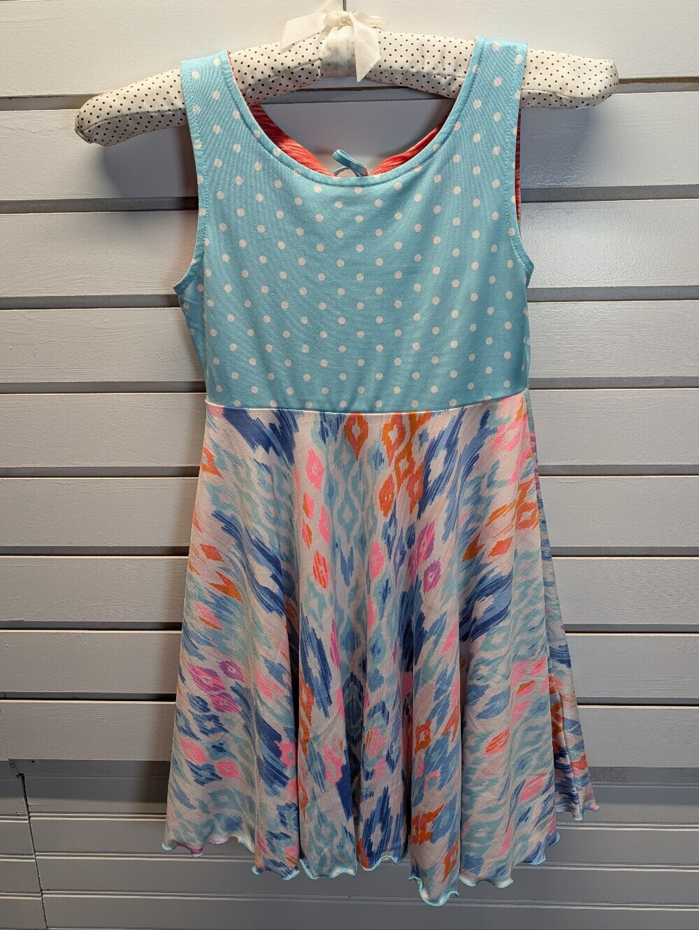 Emily West 2-in-1 Flip & Twirl Reversible Dress EUC Size Small